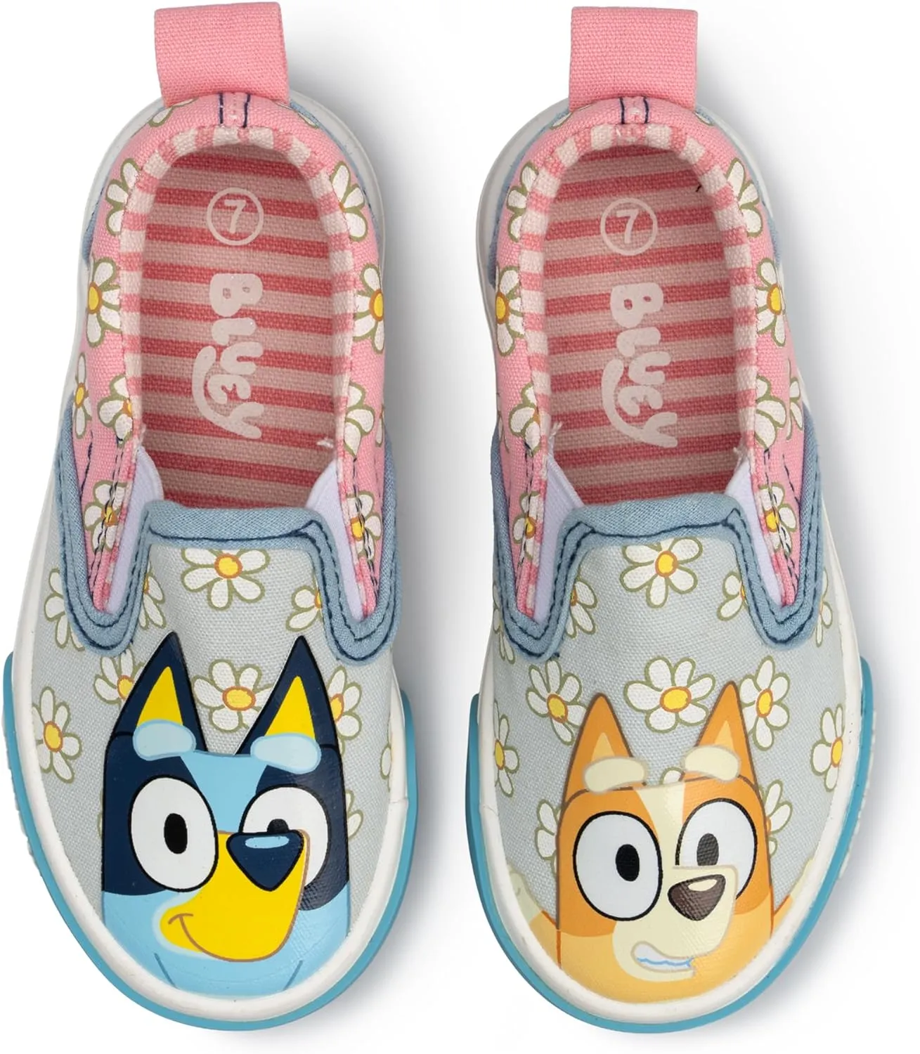 Bluey and Bingo Girls Slip On Shoes