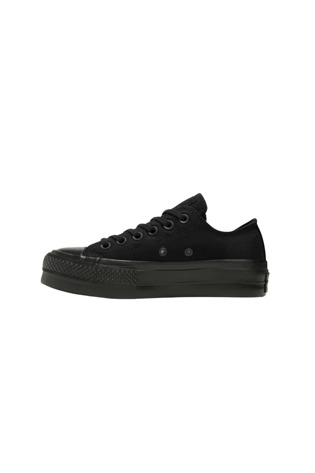 Chuck Taylor All Star Canvas Lift Low Top Black Black