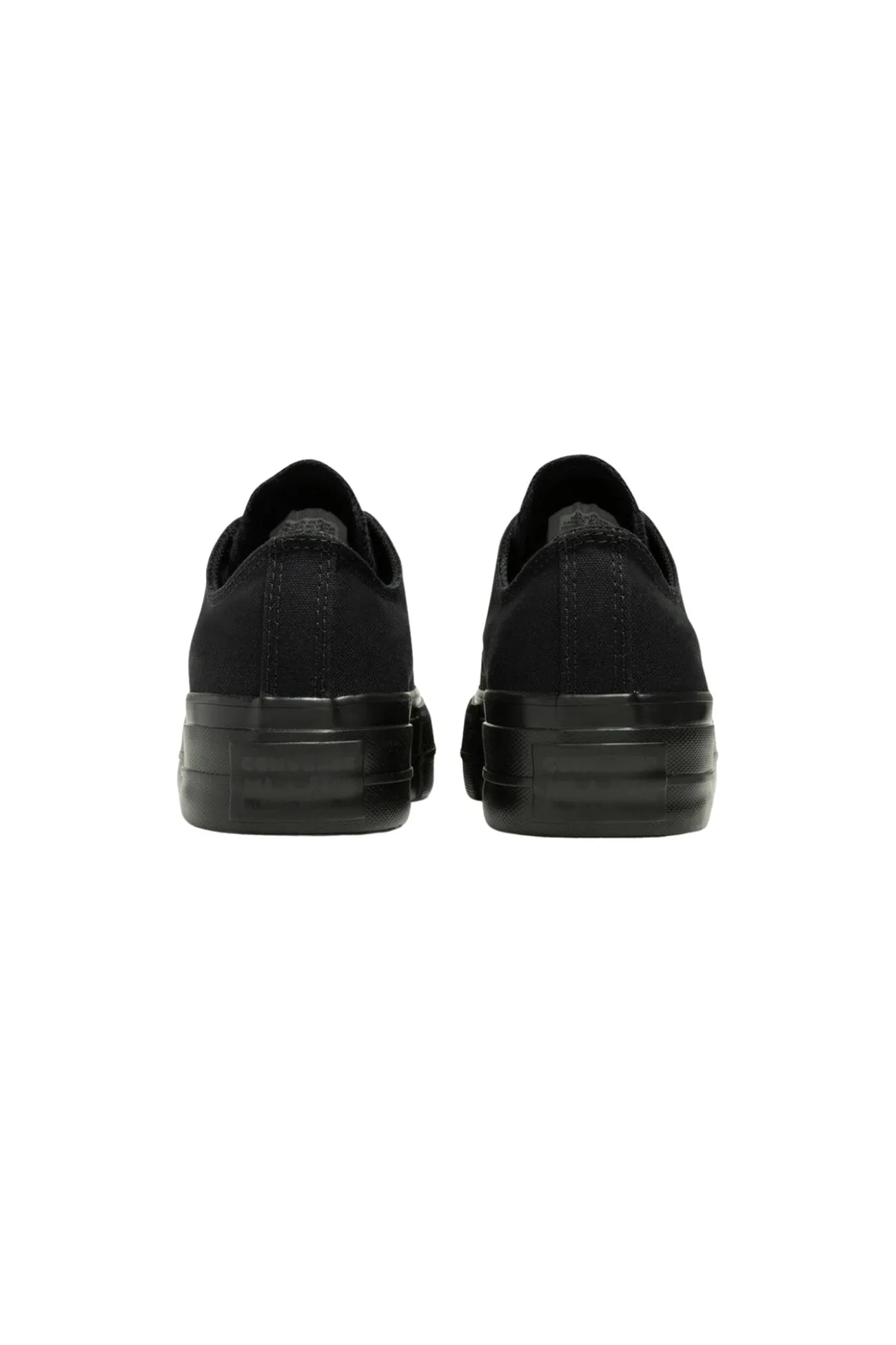 Chuck Taylor All Star Canvas Lift Low Top Black Black