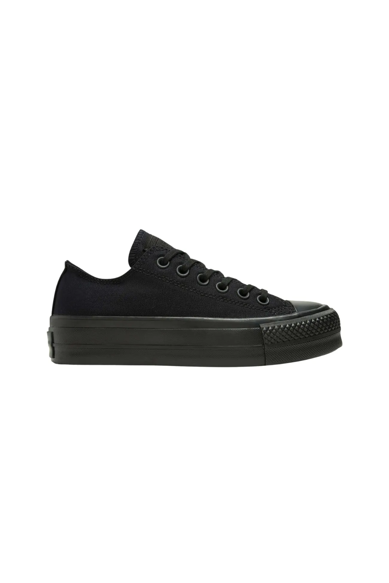 Chuck Taylor All Star Canvas Lift Low Top Black Black
