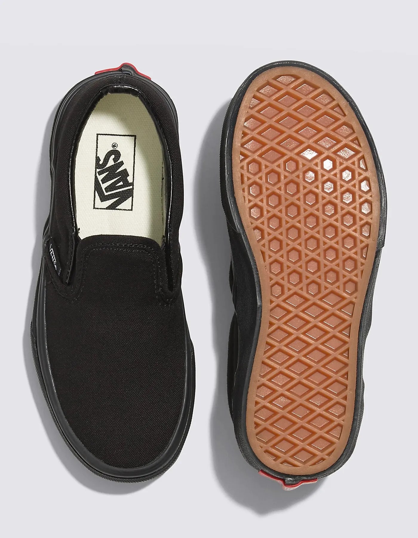 Classic Slip-on Black/Black Shoes (Kids)