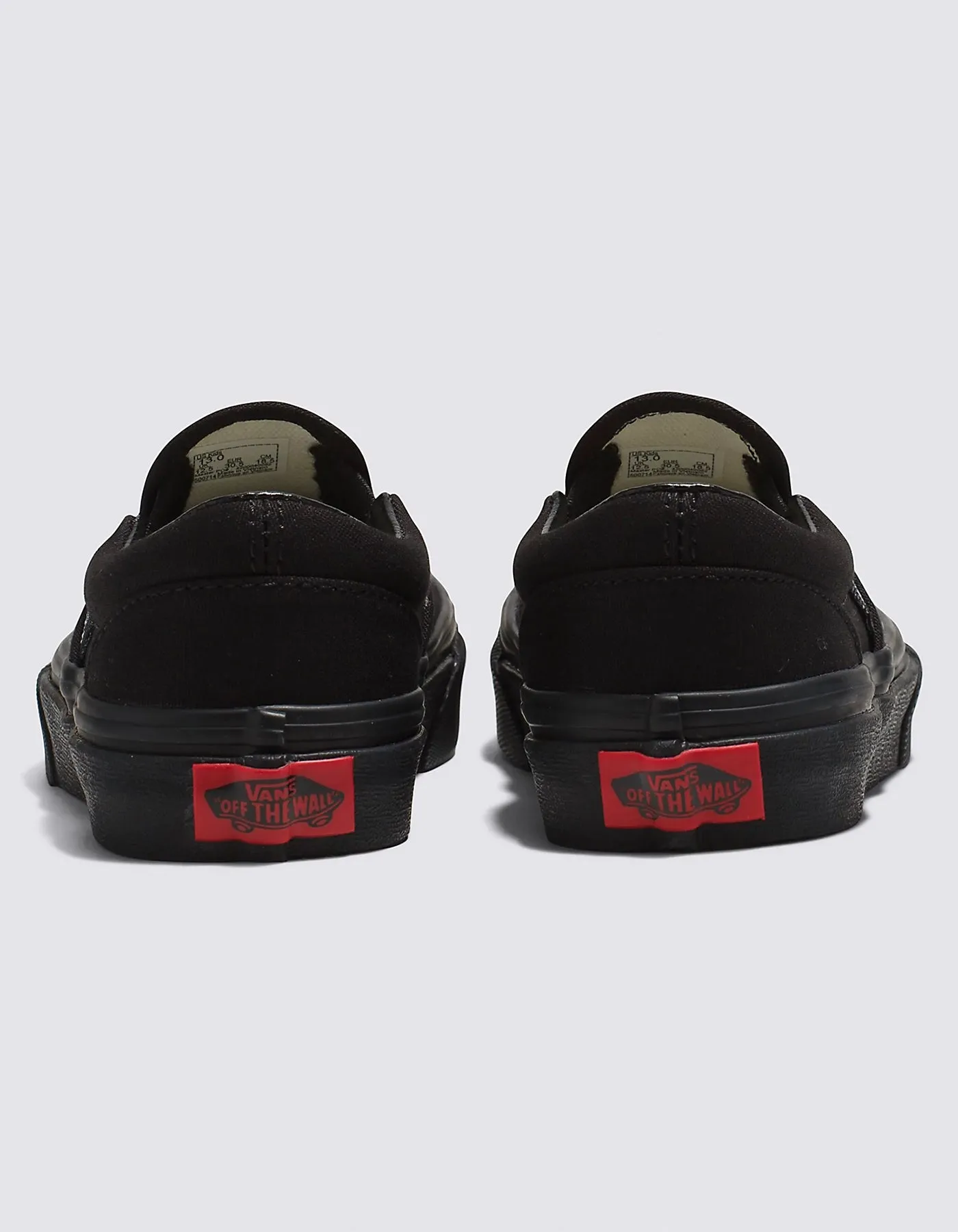 Classic Slip-on Black/Black Shoes (Kids)