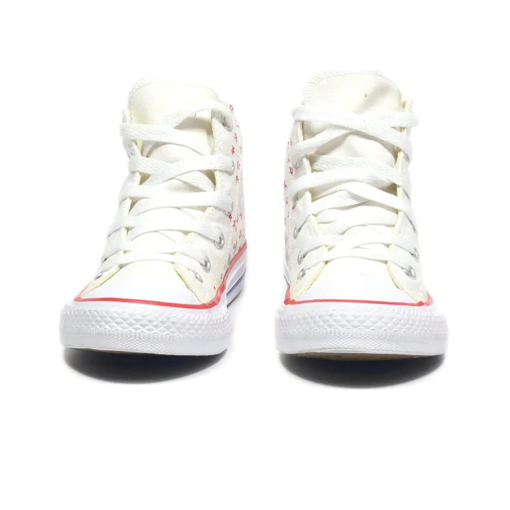 Converse Sneakers Canvas White Colour For Kids