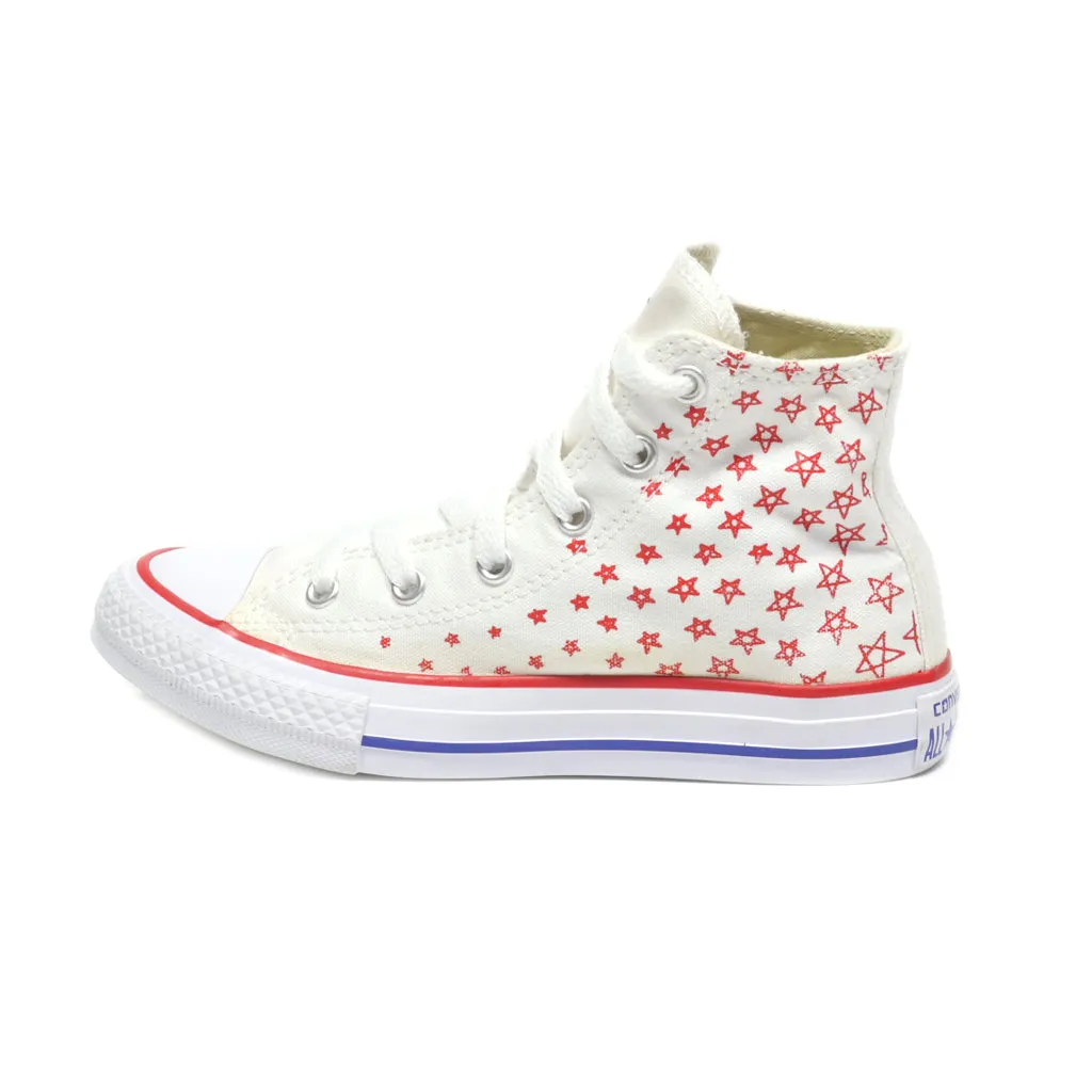 Converse Sneakers Canvas White Colour For Kids