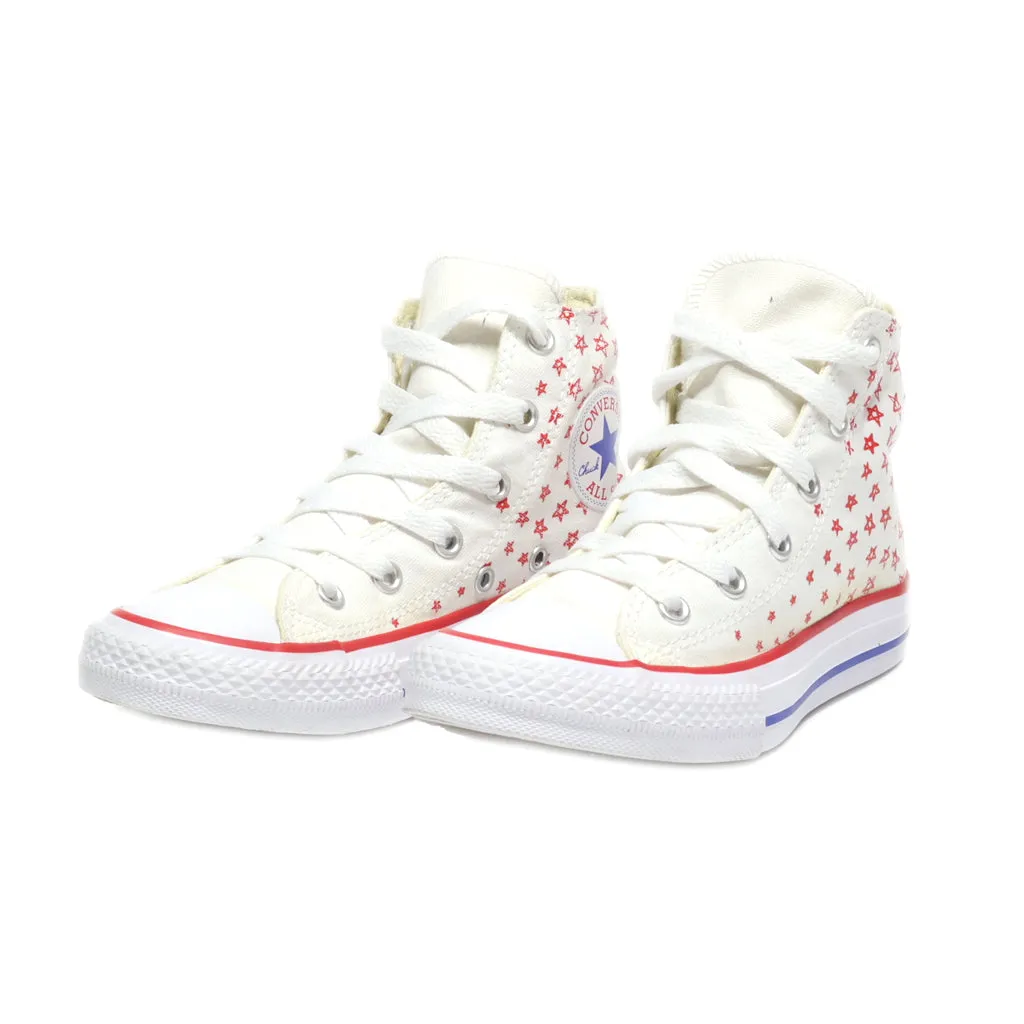 Converse Sneakers Canvas White Colour For Kids