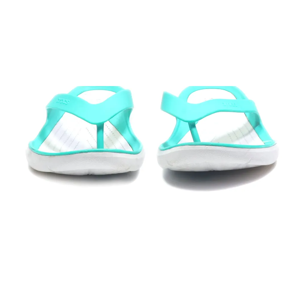 Crocs Flip Flops Eva Green Colour For Women