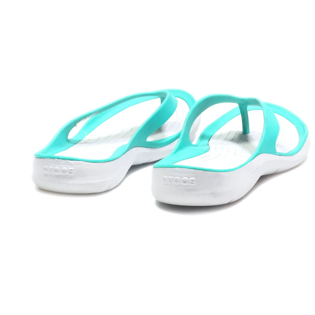 Crocs Flip Flops Eva Green Colour For Women