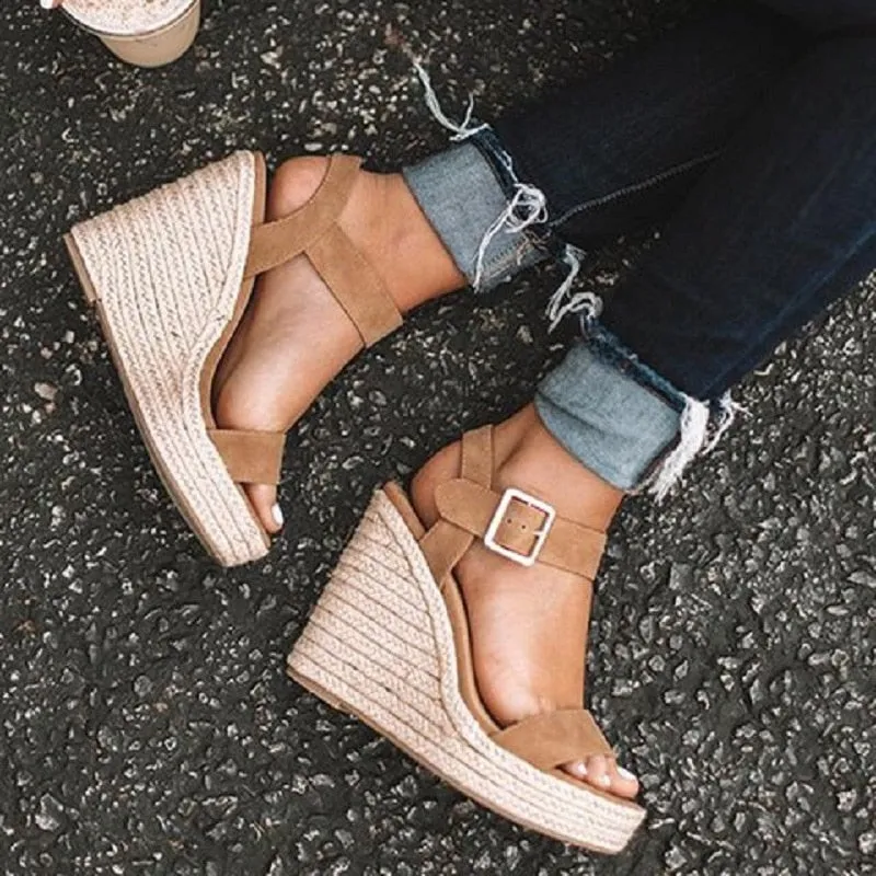 Funki Buys | Shoes | Women's Summer Platform Sandals | High Wedges