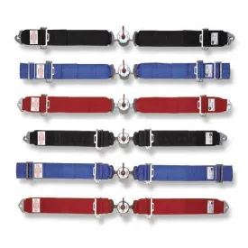 Simpson 3" Camlock Lap Belt - 62" Wrap Around Mount - Pull Up Adjust - Blue