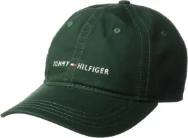 Tommy Hilfiger Men's Cotton Logo Adjustable Baseball Cap